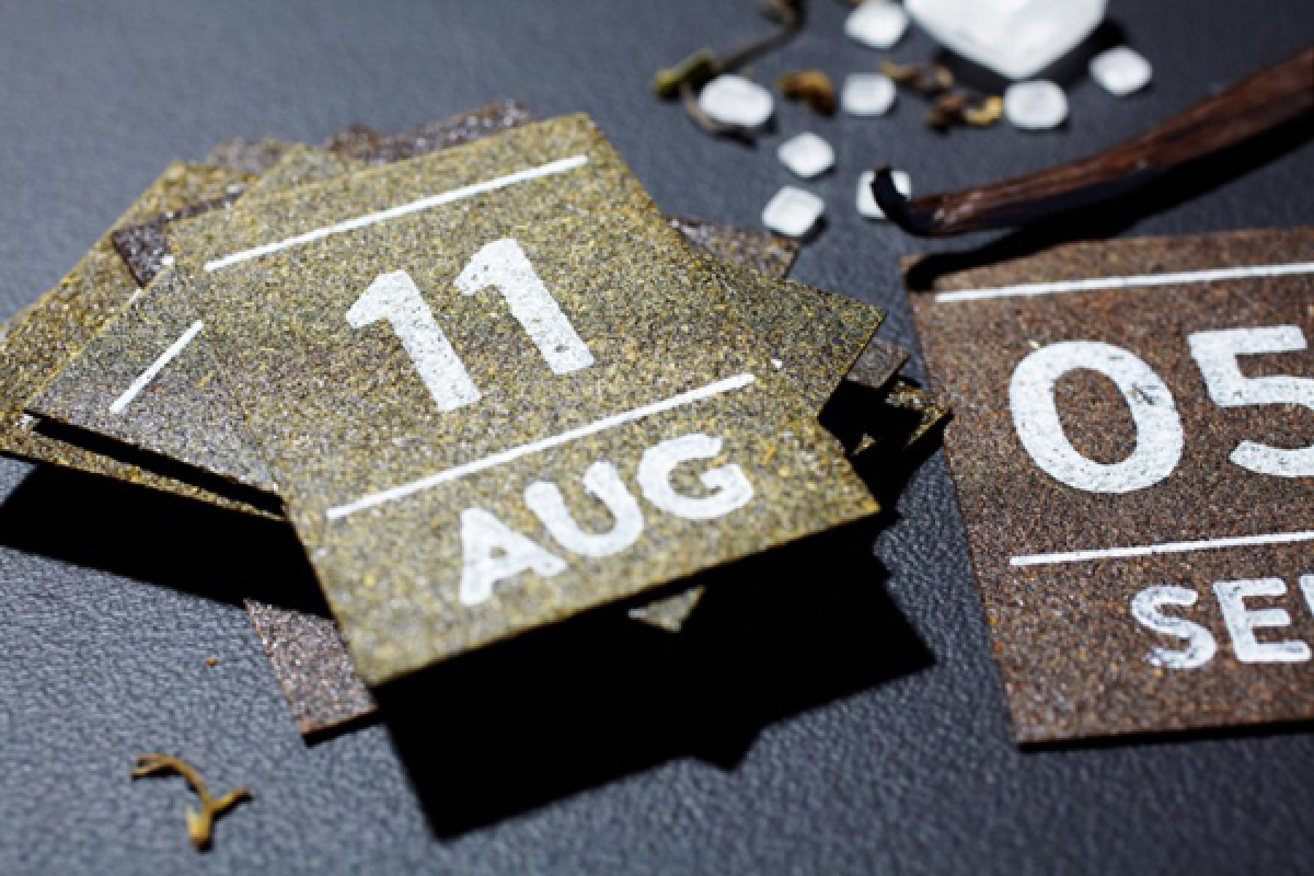 Calendario de té.