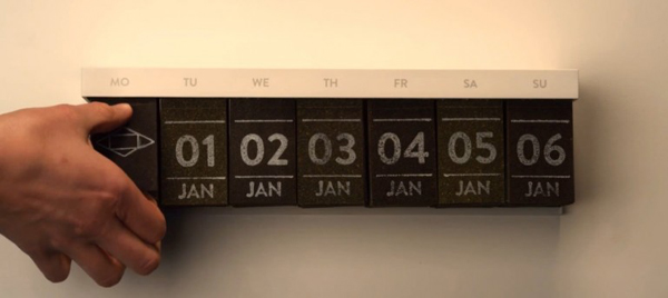 Calendario de té comestible, es decir, las hojas, una vez ha pasado el día, sirven para preparar un té